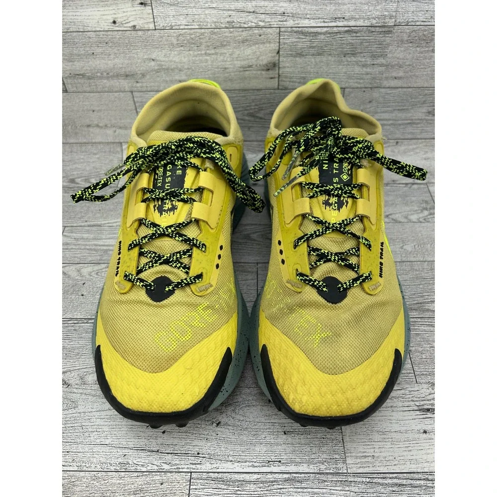 Nike Pegasus Trail Gore Tex Men's Running Shoes Yellow Black DC8793 300 Size 8.5